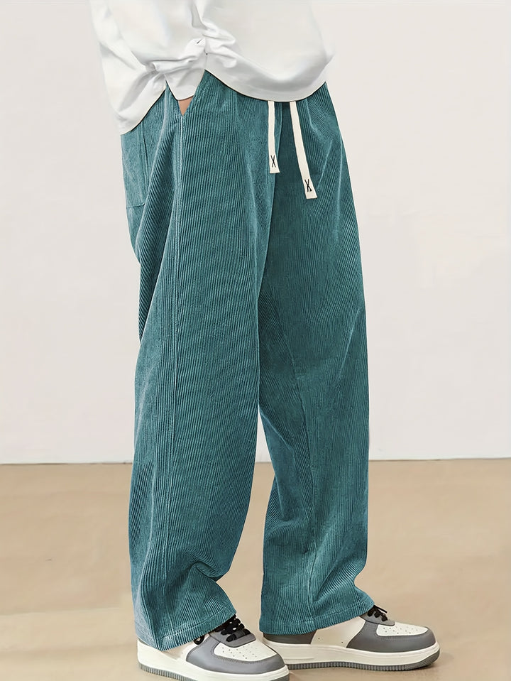 Wallace | Relaxed Straight-Leg Trousers