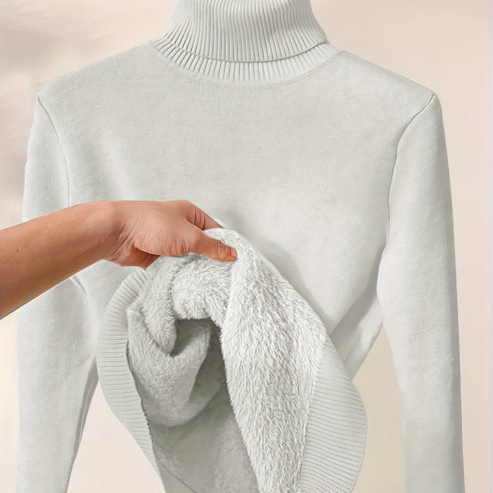 Theodora | Cosy High-Neck Jumper