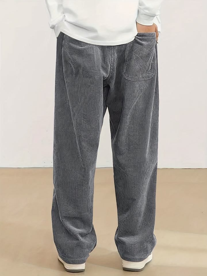 Wallace | Relaxed Straight-Leg Trousers