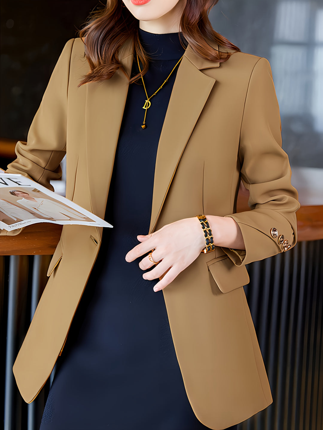 Charlotte | Tailored Longline Blazer