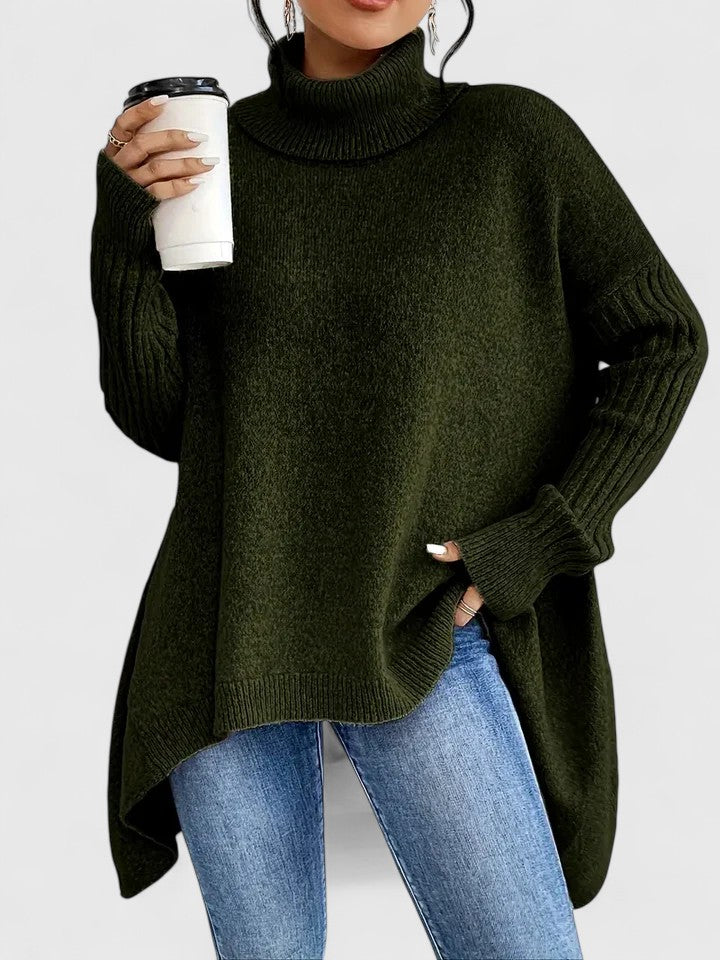 Brenna | Relaxed Roll-Neck Sweater