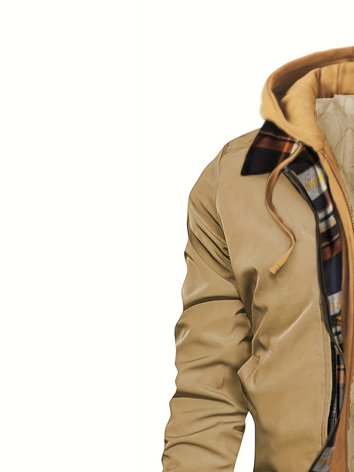 Everett | Insulated Hooded Zip Jacket