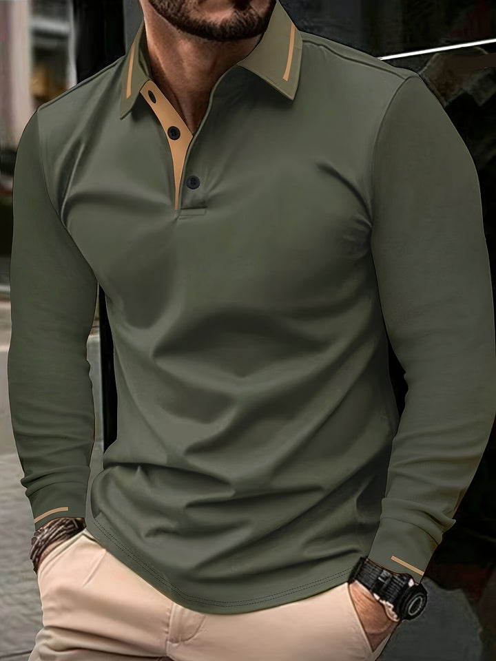 Russell | Refined Long-Sleeve Polo Shirt