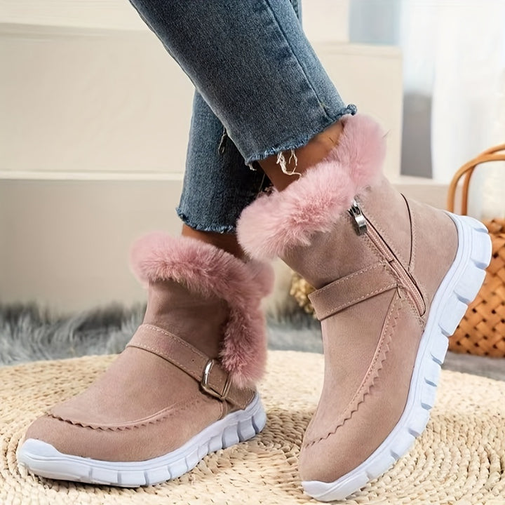 Fern | Cosy Cuffed Winter Ankle Boots