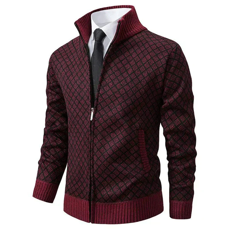 Harrington | Refined Full-Zip Cardigan