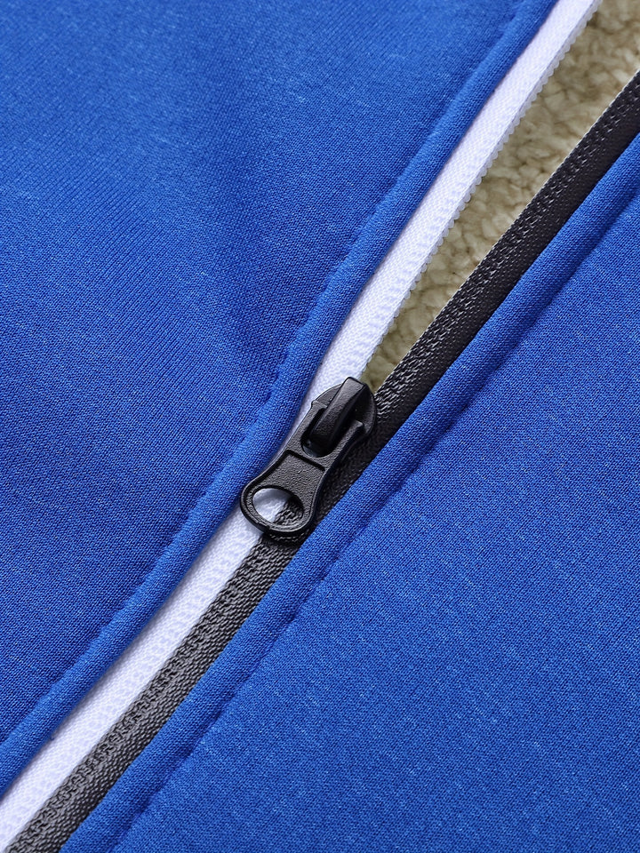 Leonard | Cosy Hooded Zip-Up Jacket