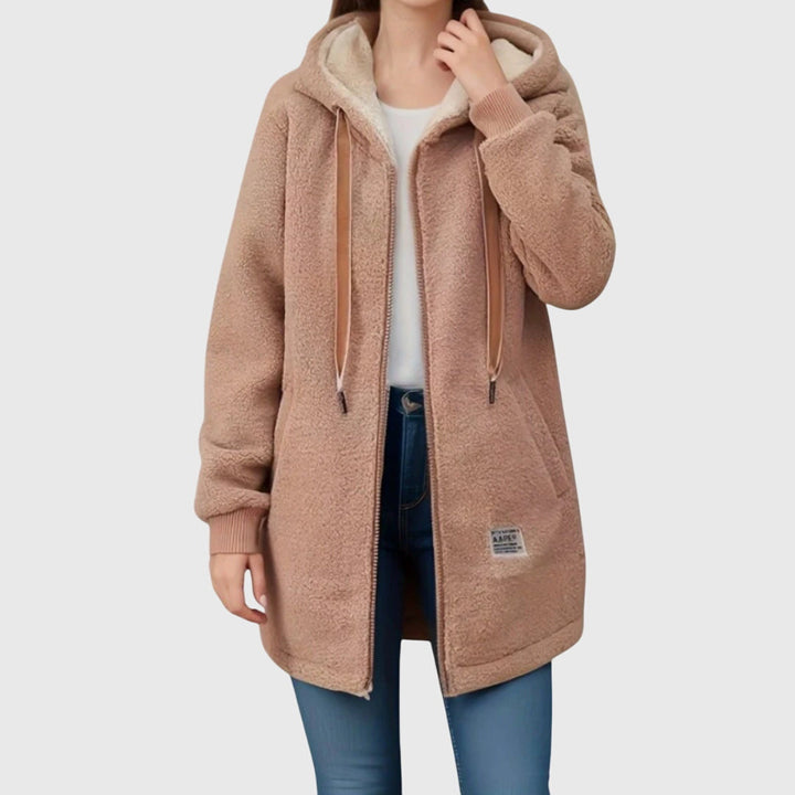 Noelle | Cosy Hooded Zip Jacket
