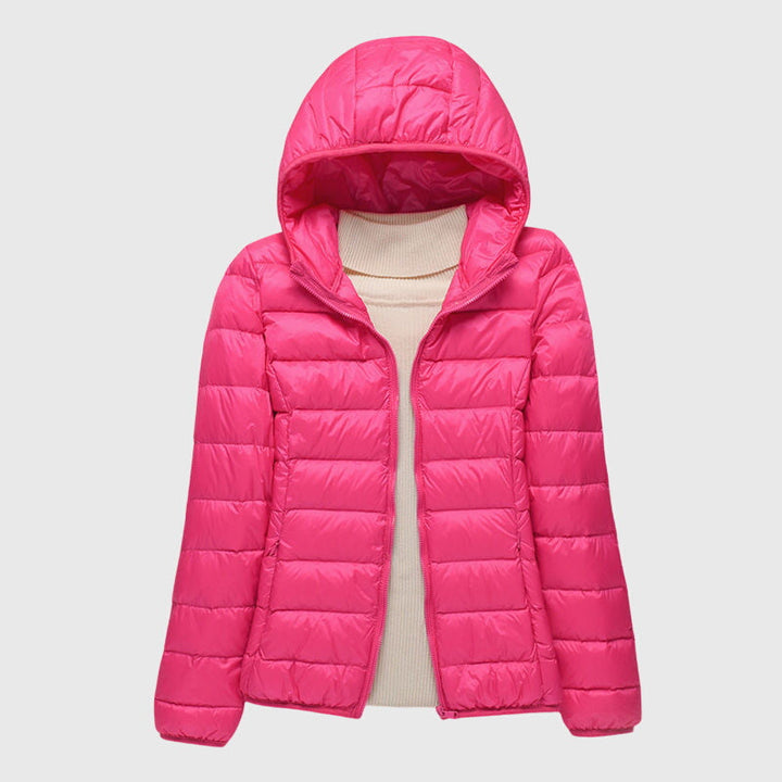 Nadia | Ultra-Light Quilted Hooded Jacket