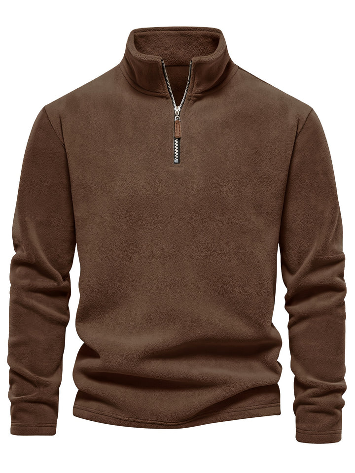 Harvey | Refined Half-Zip Pullover