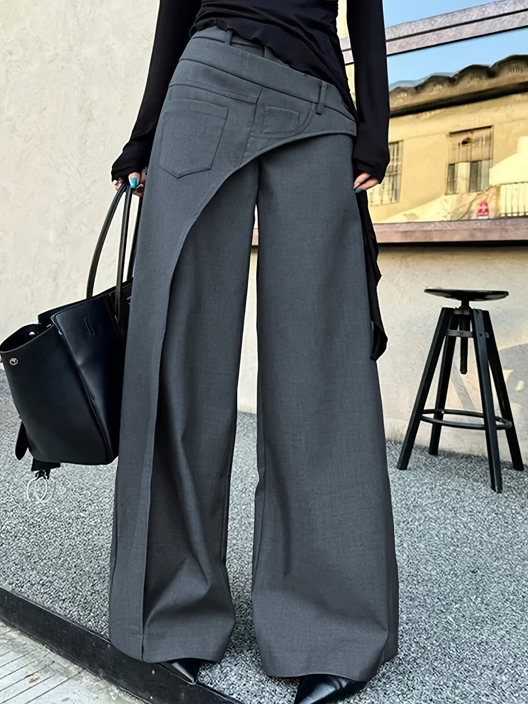 Juno | Wide-Leg High-Waist Trousers