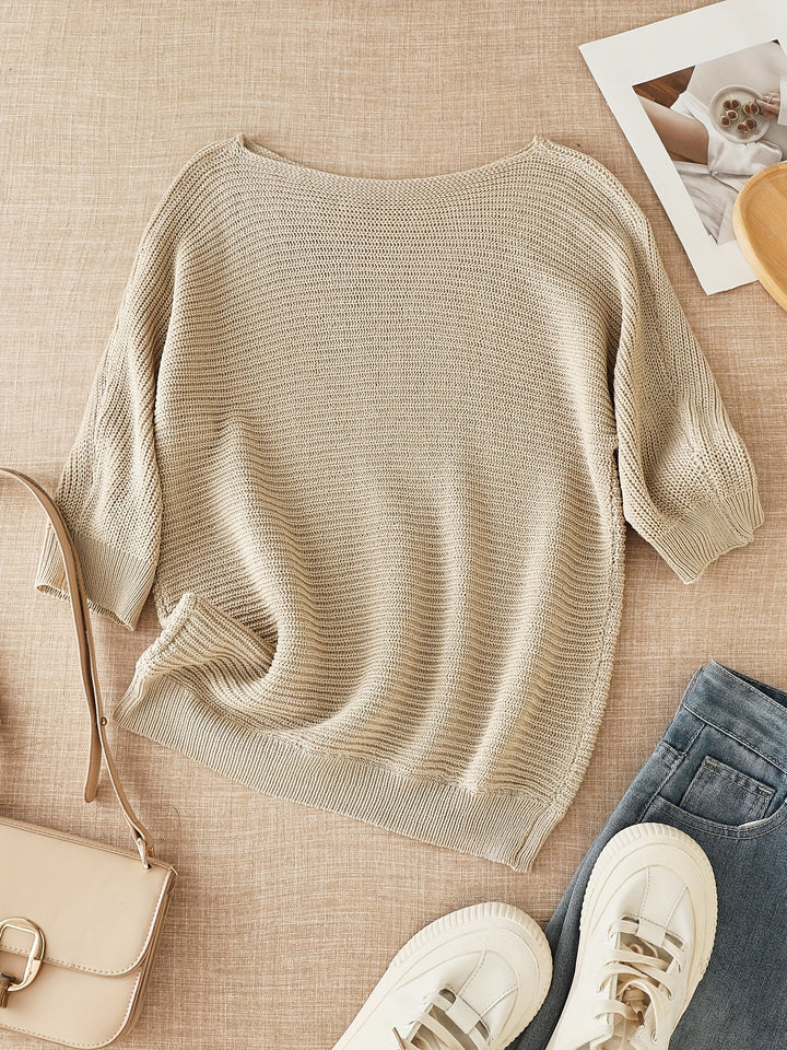 Tallulah | Relaxed Open-Knit Jumper