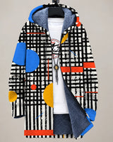 Fletcher | Bold Art-Print Hooded Jacket