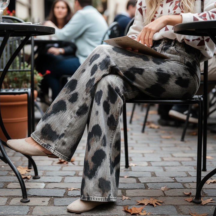 Aubrey | Relaxed Wide-Leg Boho Trousers