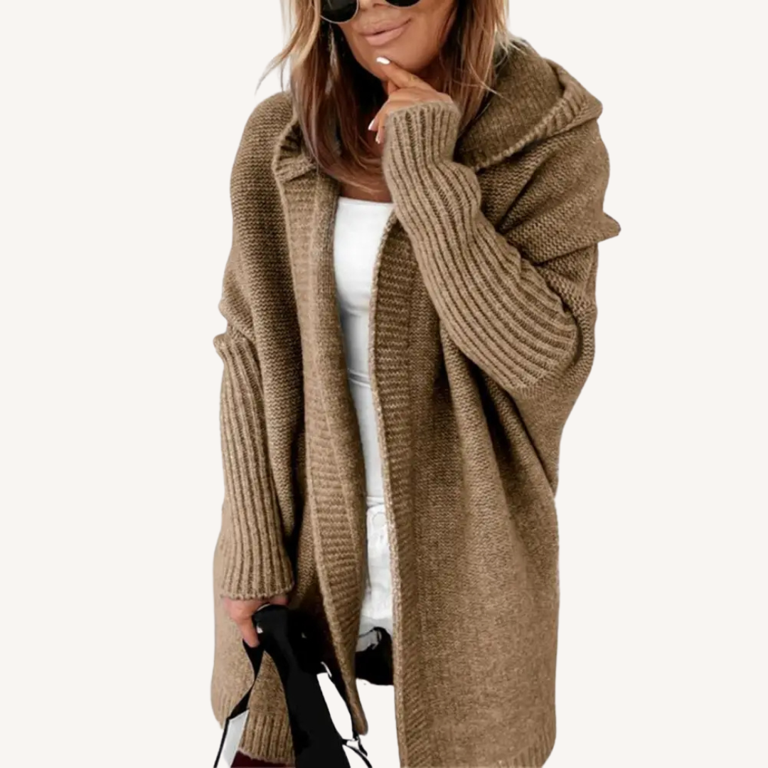 Maren | Relaxed Hooded Cardigan