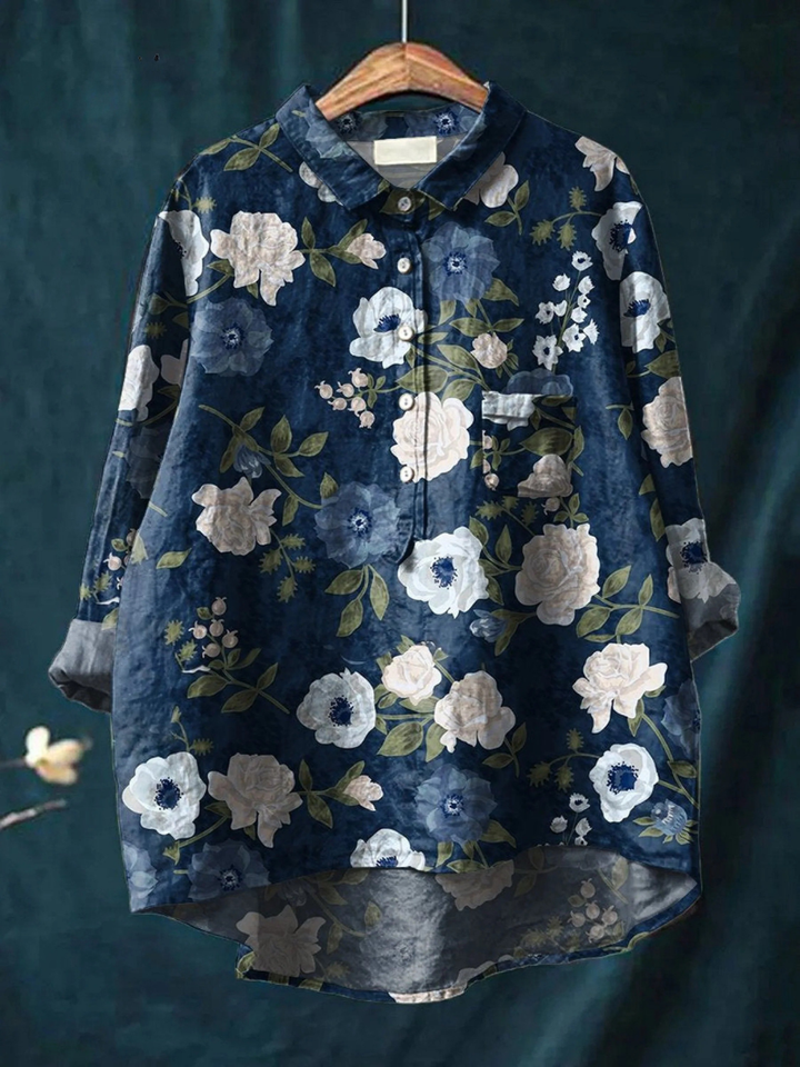 Danielle | Blooming Print Casual Shirt