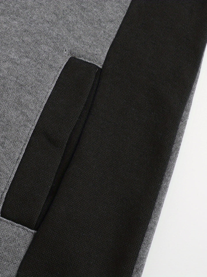 Carter | Colour Block Hooded Zip Jacket