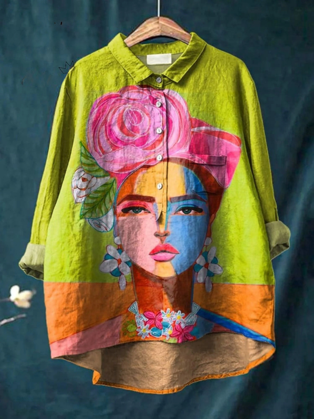 Bethany | Artistic Portrait Print Shirt