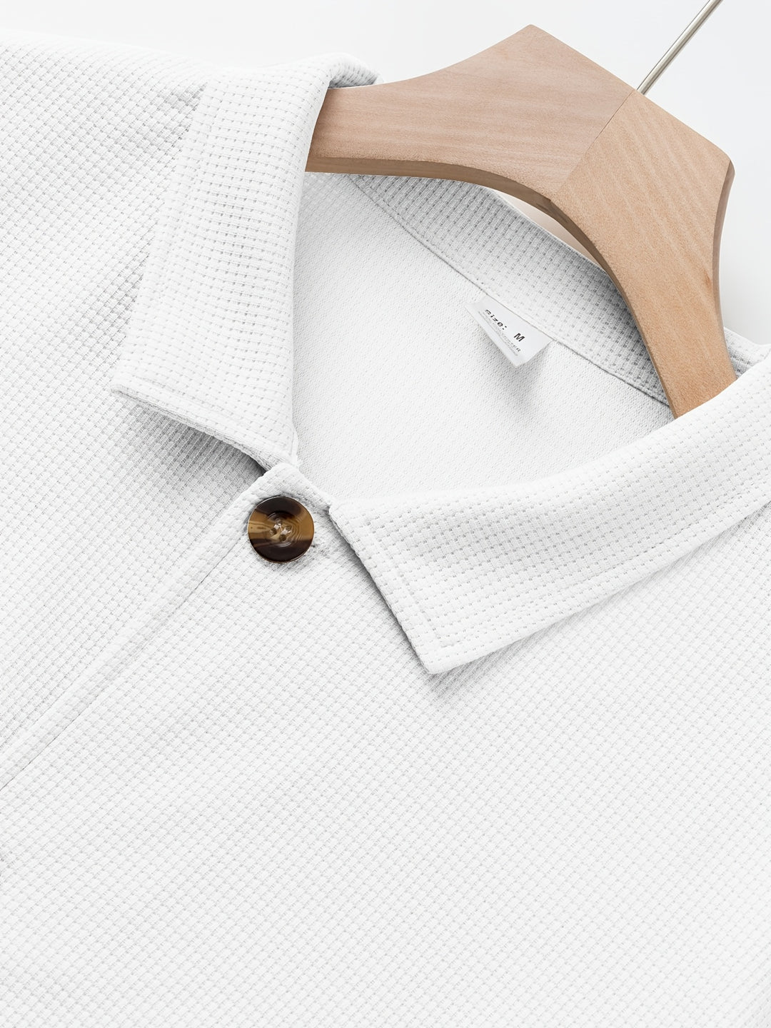 Gerald | Textured Button-Front Jacket