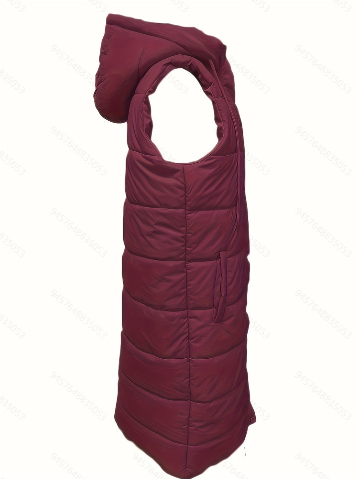 Sabina | Longline Hooded Gilet