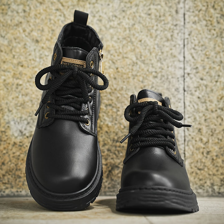 Wyatt | Rugged Lace-Up Ankle Boots