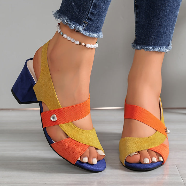 Marcella | Comfort Block Heel Sandals