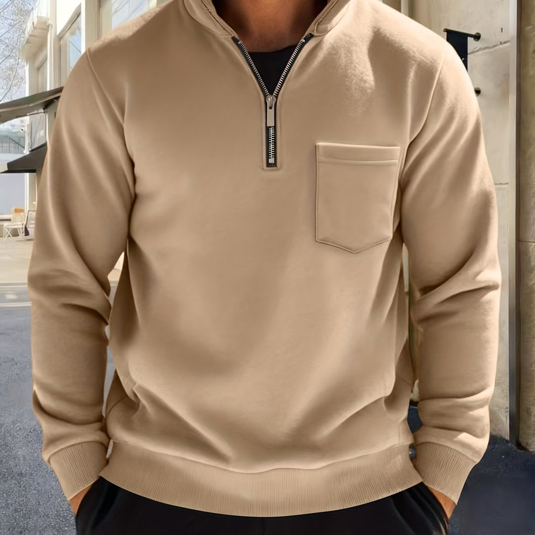 Graham | Refined Half-Zip Pullover