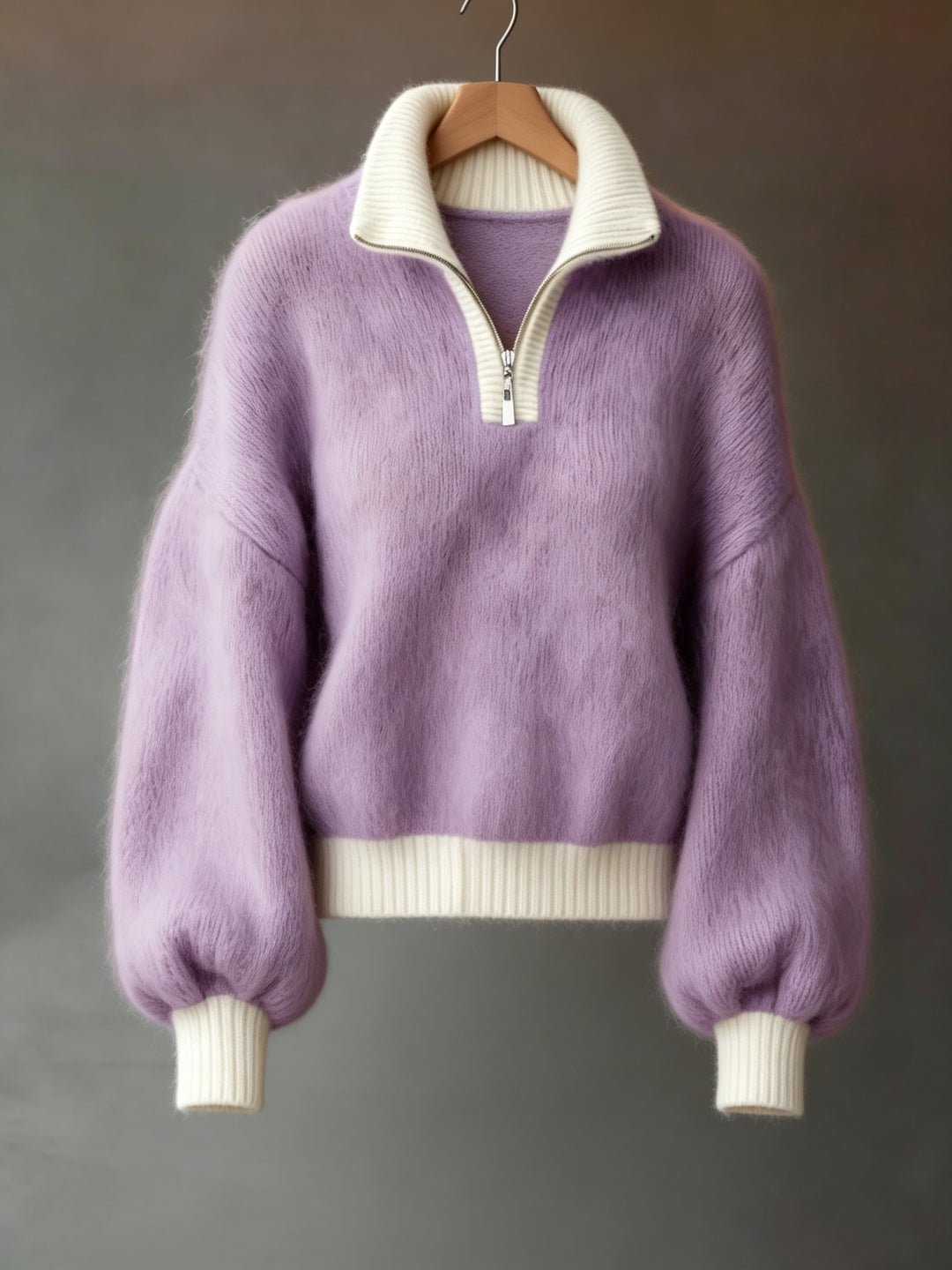 Cara | Relaxed Half-Zip Sweater