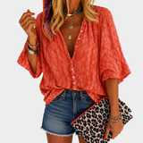 Adrienne | Relaxed Button-Front Blouse
