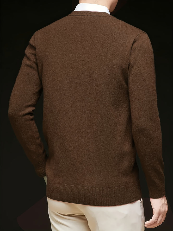 Lincoln | Refined V-Neck Jumper