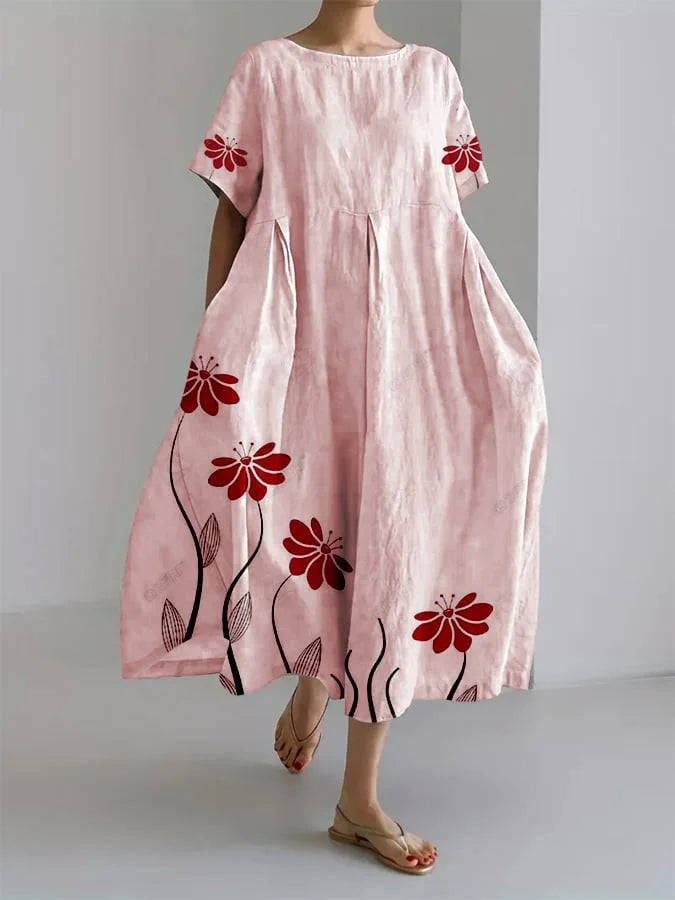 Marla | Floral A-Line Summer Dress