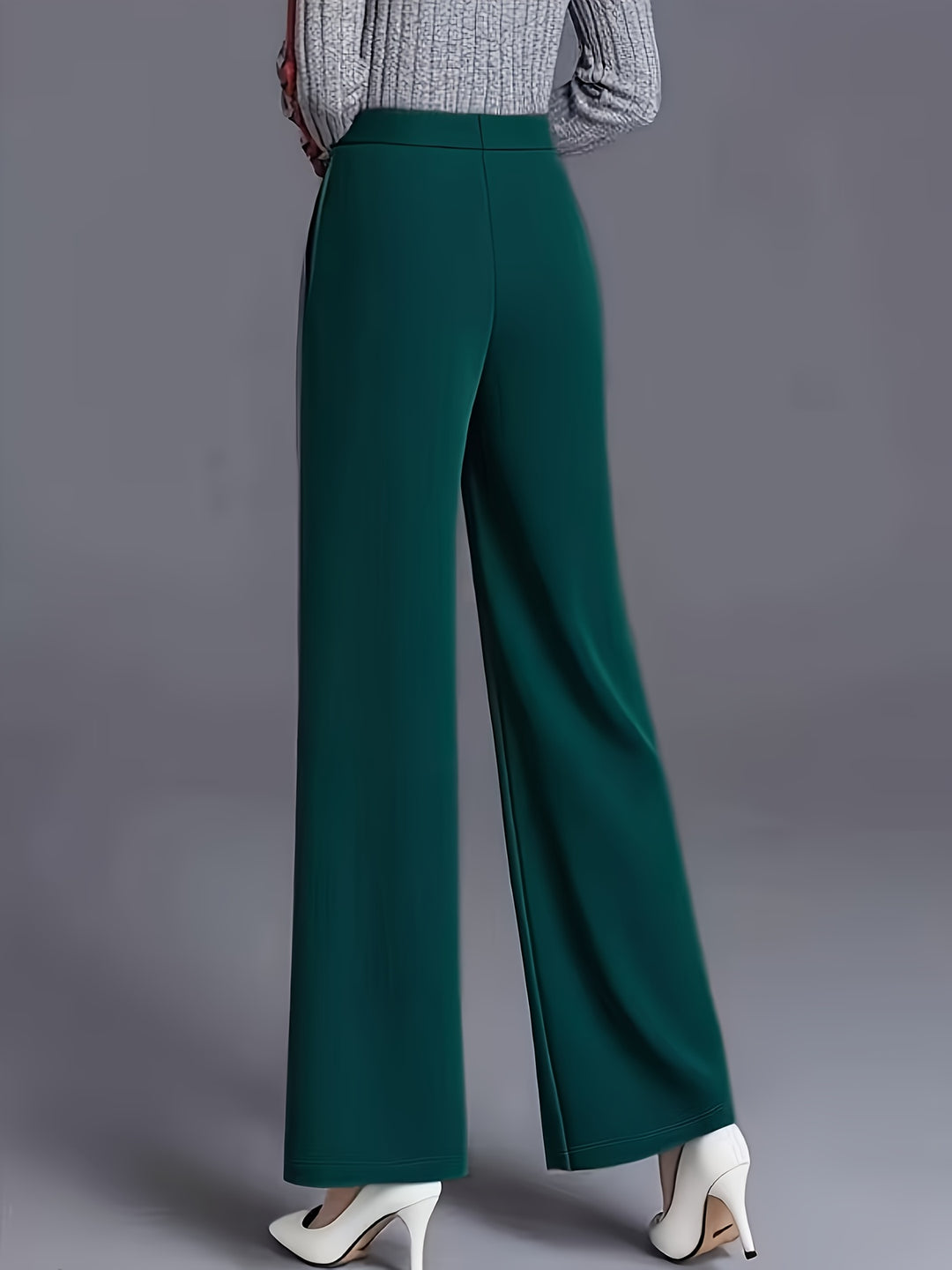 Emmeline | High-Waisted Wide-Leg Trousers