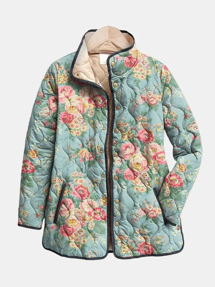 Berenice | Quilted Floral Jacket