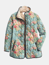 Berenice | Quilted Floral Jacket