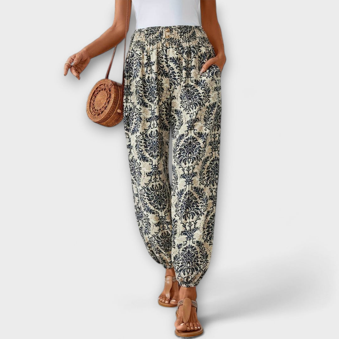 Sandra | Bohemian Wide-Leg Pants