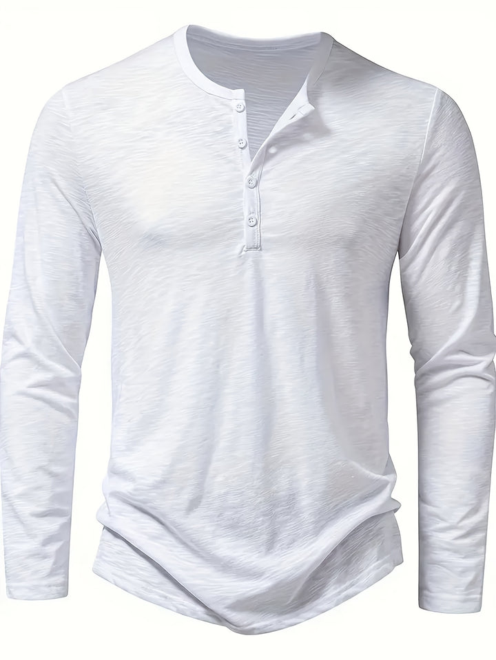 Marshall | Refined Long-Sleeve Henley