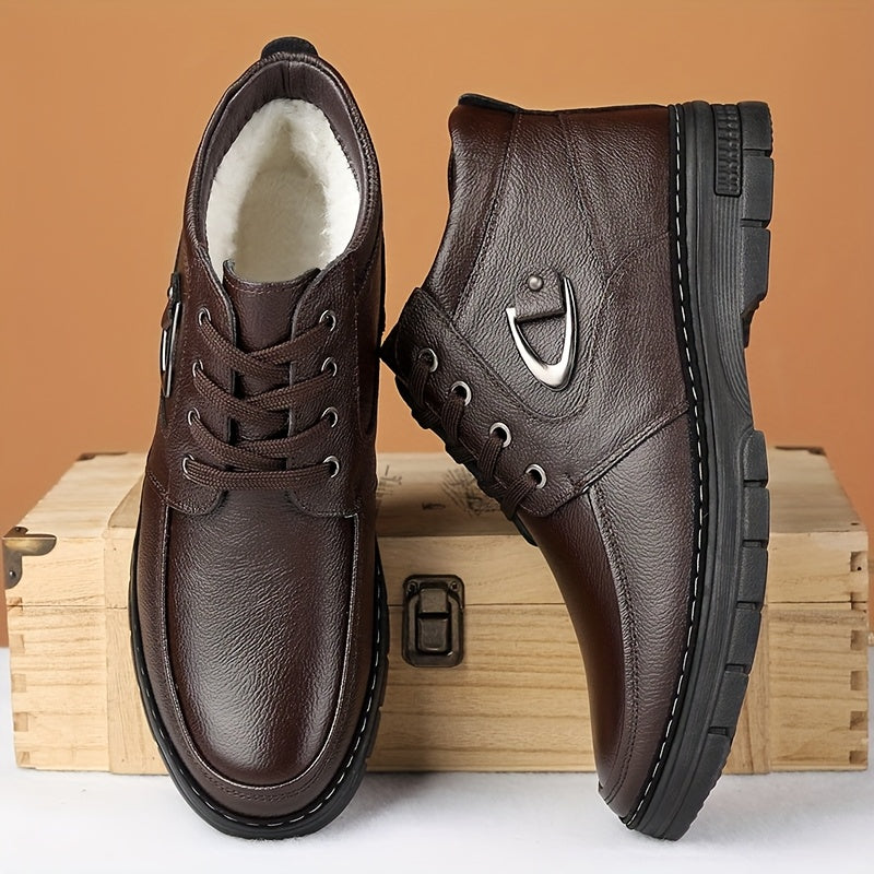 Douglas | Cosy High-Top Lace-Up Boots