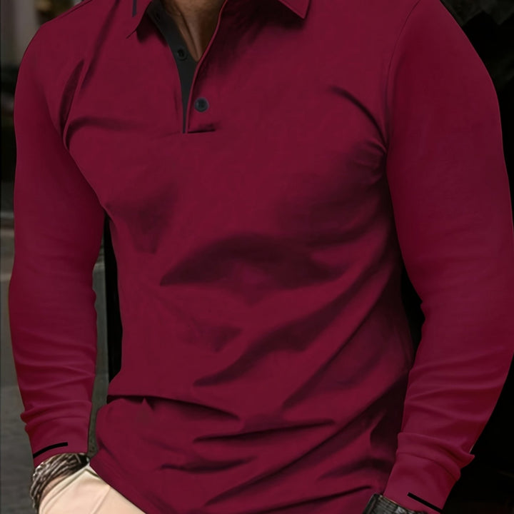 Russell | Refined Long-Sleeve Polo Shirt