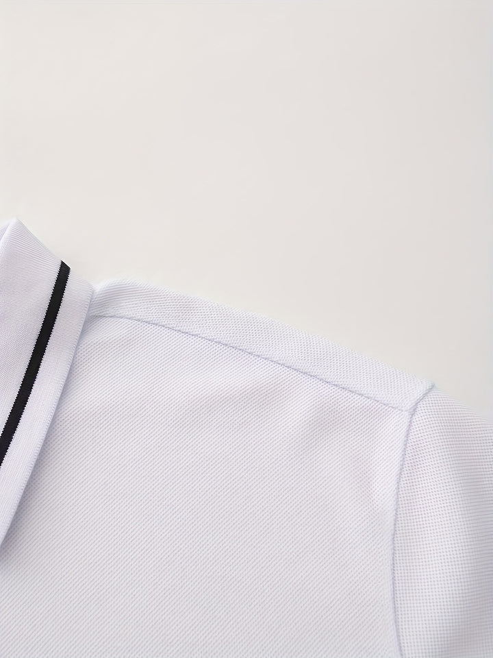 Russell | Refined Long-Sleeve Polo Shirt