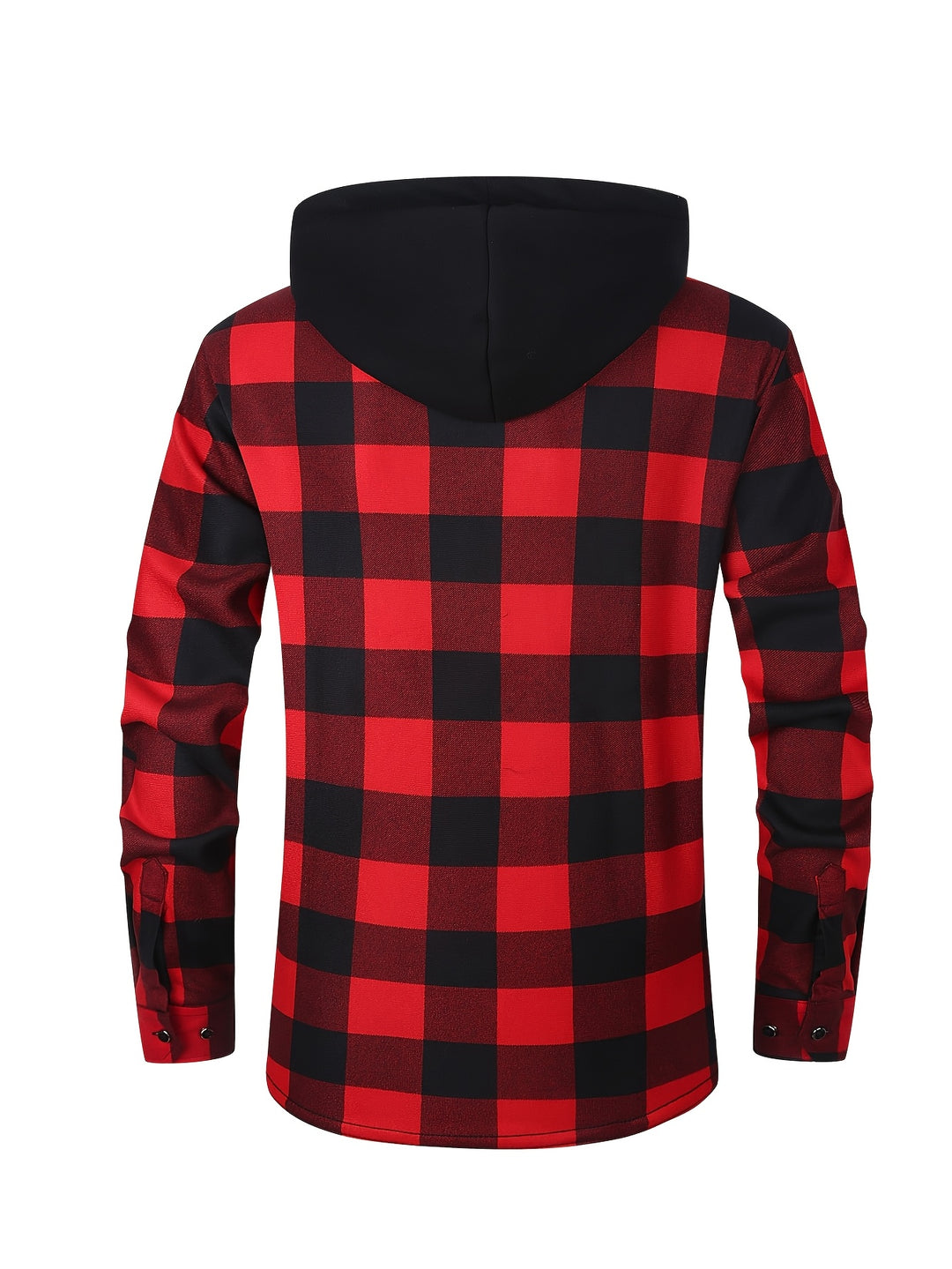 Reuben | Hooded Checked Shirt Jacket