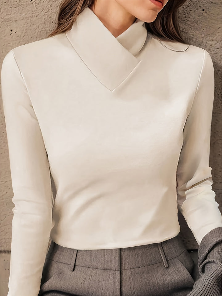 Lydia | Elegant V-Neck Top