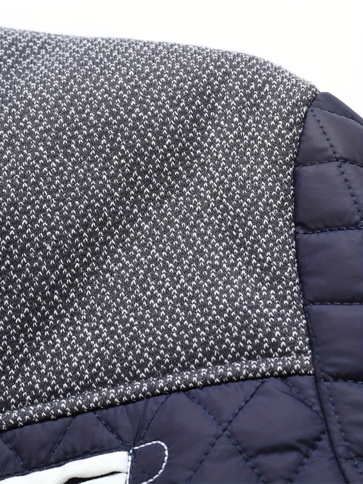 Sebastian | Quilted Stand-Collar Jacket