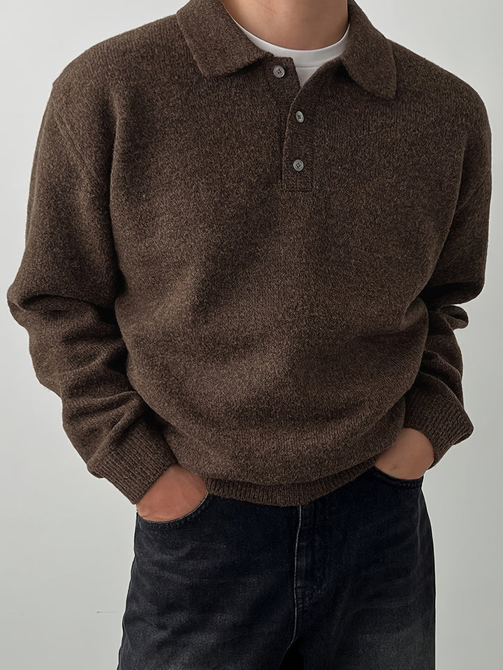 Franklin | Collared Knit Jumper