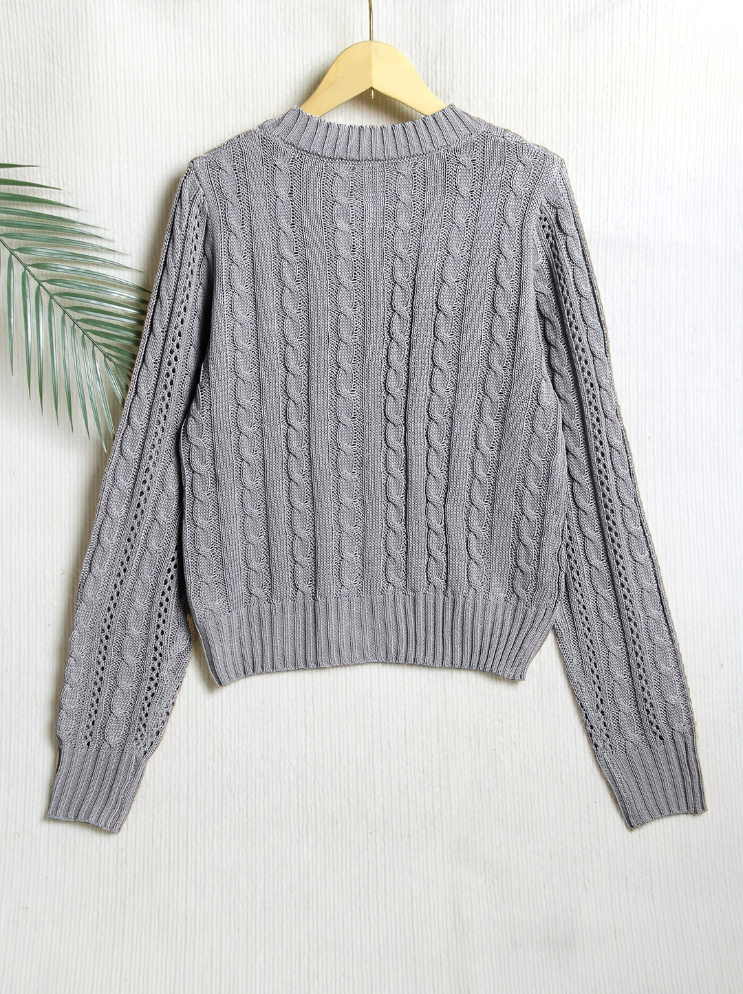 Eloise | Cable-Knit Button Cardigan