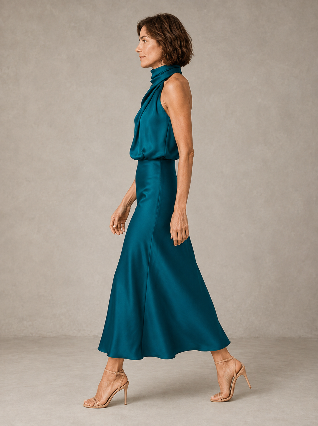 Adaline | Halter Evening Dress