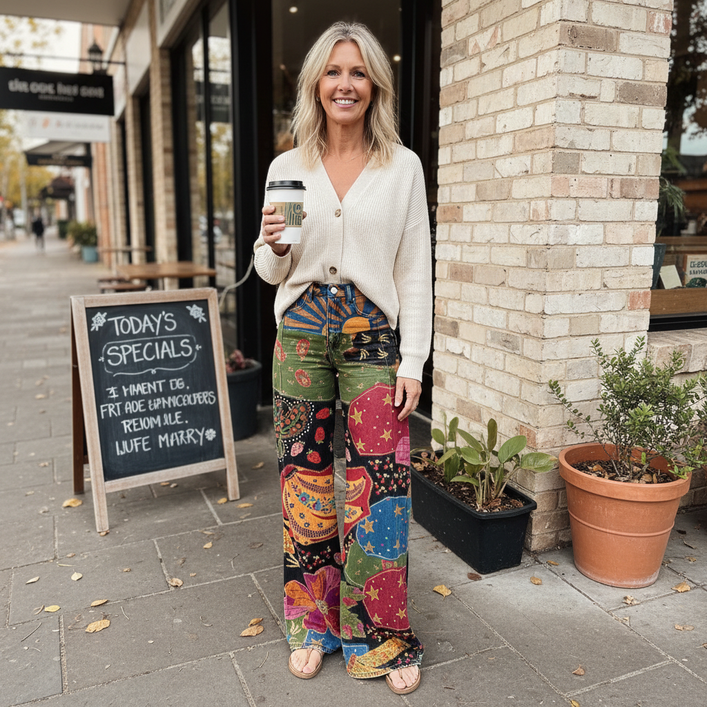 Willow | Boho Wide-Leg Trousers