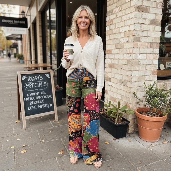 Willow | Boho Wide-Leg Trousers