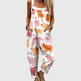Dorcas | Country Piglet Dungaree Jumpsuit