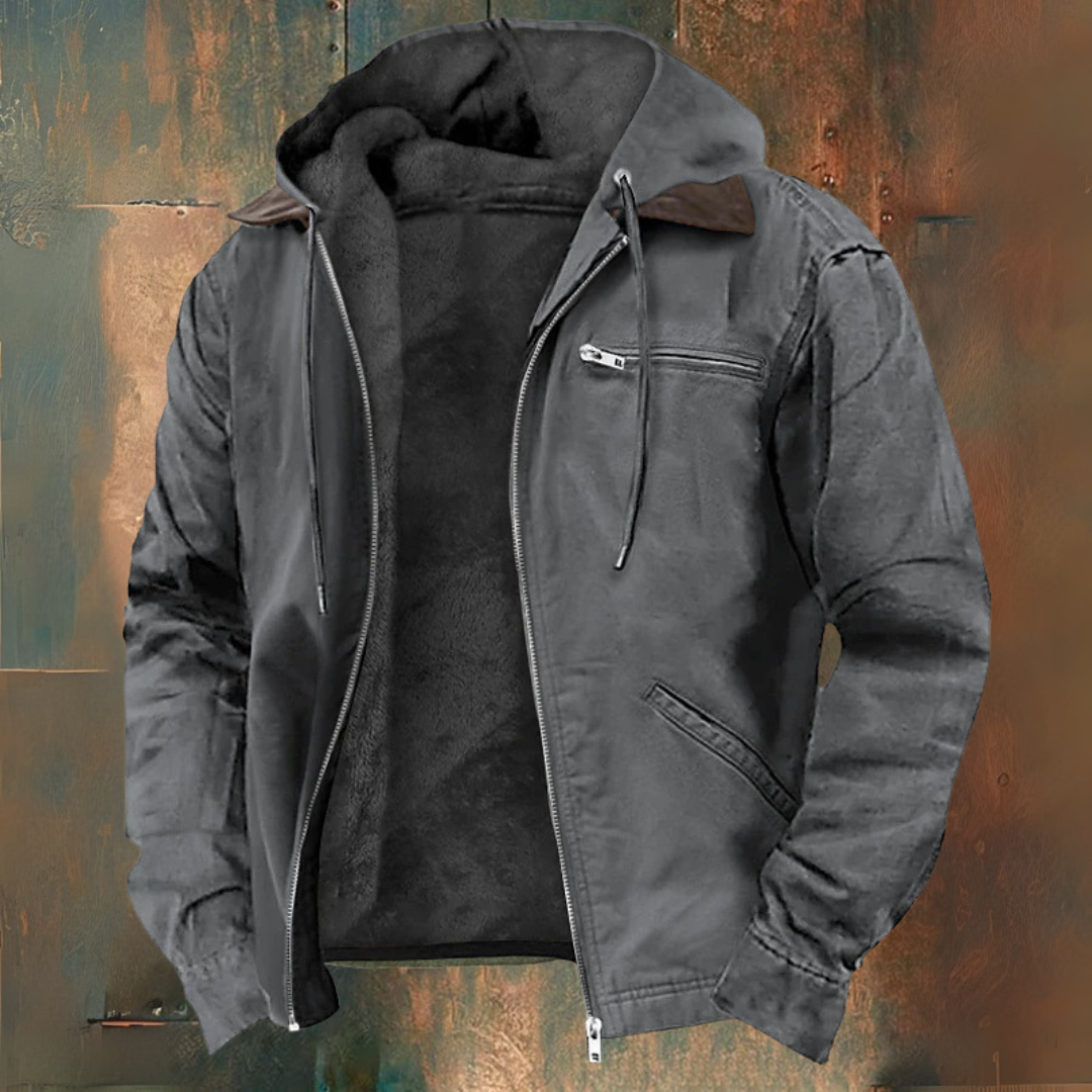 Callahan | Rugged Hooded Zip Jacket