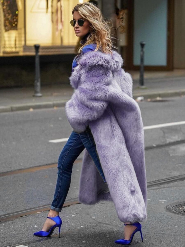 Lila | Plush Longline Coat