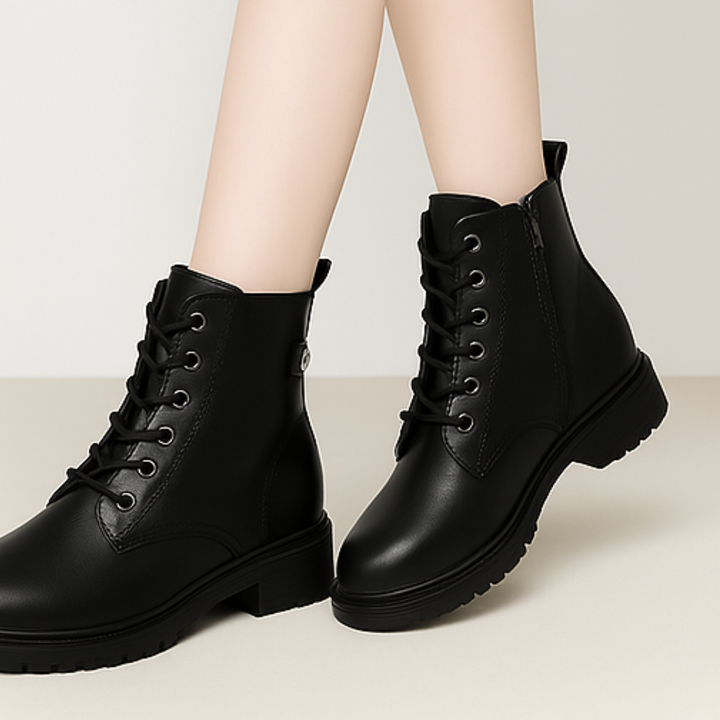 Gemma | Supportive Lace-Up Ankle Boots